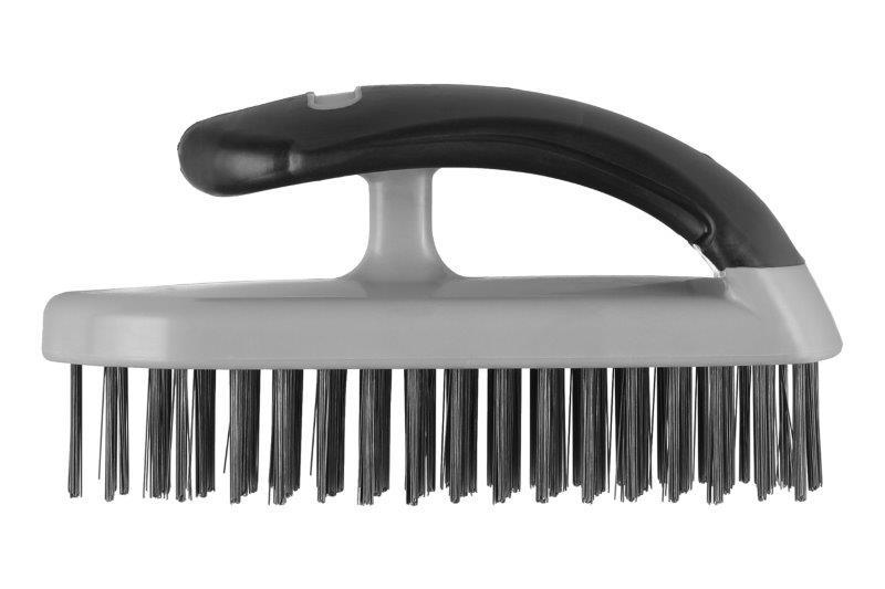 Metalinis kepsninės šepetys MUSTANG, 16 cm-0