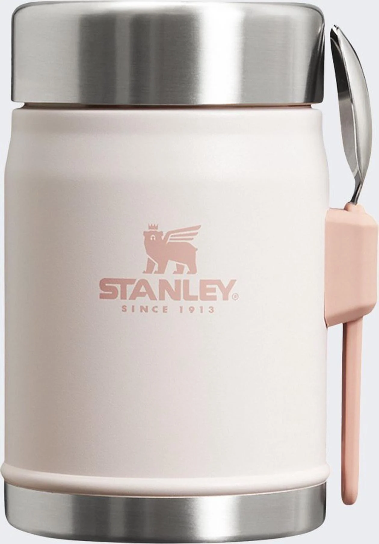 Nerūdijančio plieno maisto termosas STANLEY CLASSIC, rožinės sp., 0,4 l-0