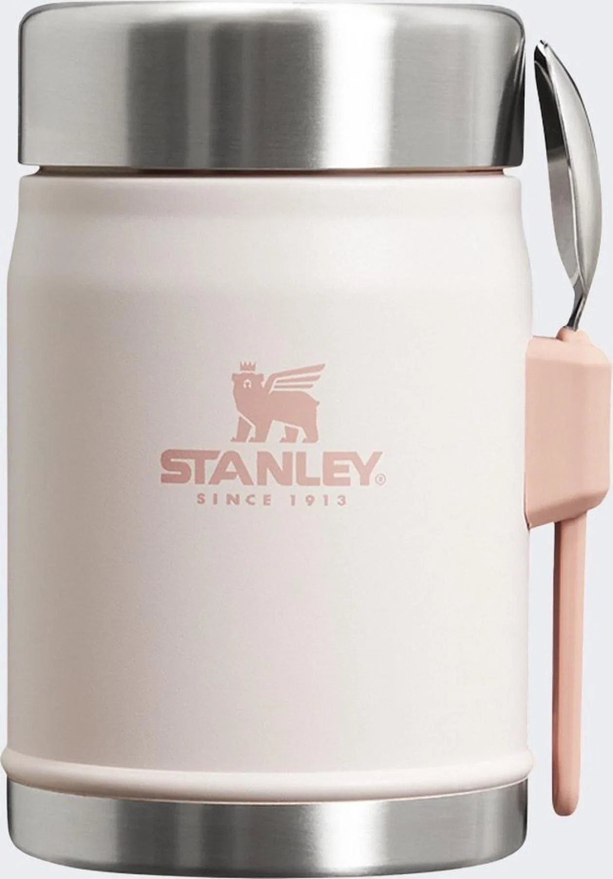 Nerūdijančio plieno maisto termosas STANLEY CLASSIC, rožinės sp., 0,4 l - 1