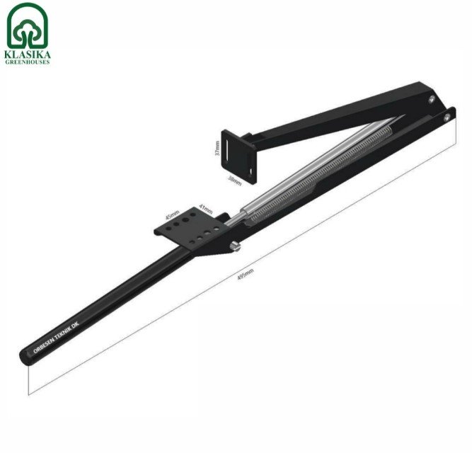 Automatinis stoglangio atidarytuvas Ventomax cinkuotas/dažytas - 3