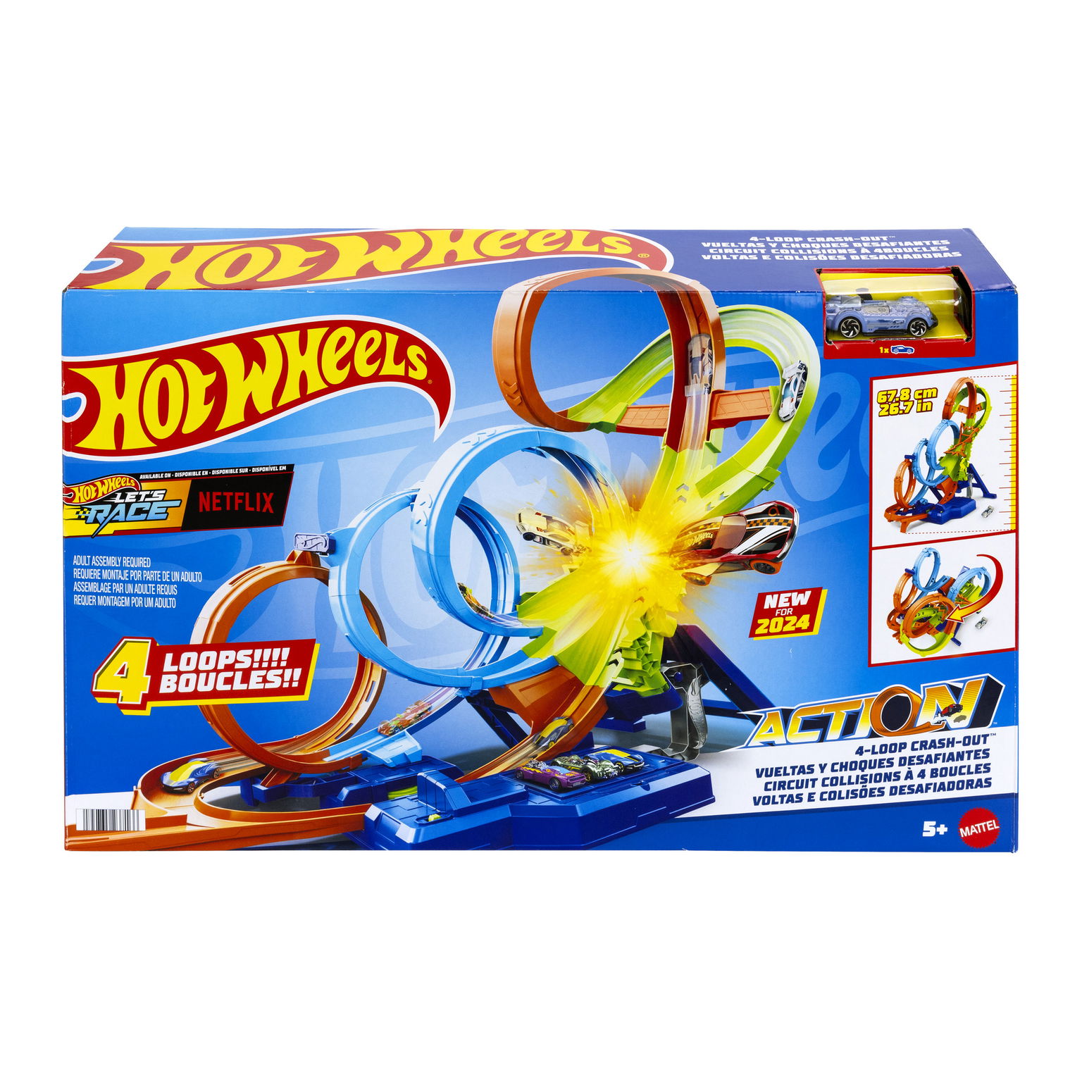 Hot Wheels rinkinys Begalinės kilpos - 1