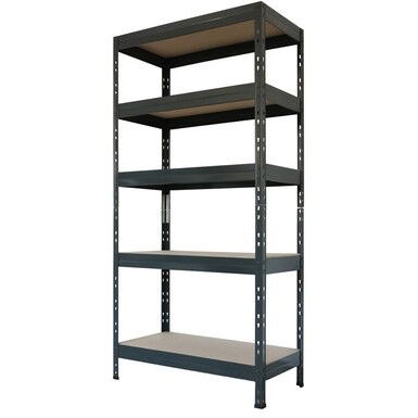Sandėliavimo lentyna ARSHELVING RivetStabil, 90 x 40 x 180 cm, apkrova 175 kg-0