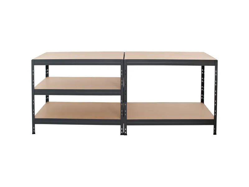 Sandėliavimo lentyna RivetStabil, 180 x 90 x 40 cm, 5 lentynos, lentynos apkrova 175 kg - 4