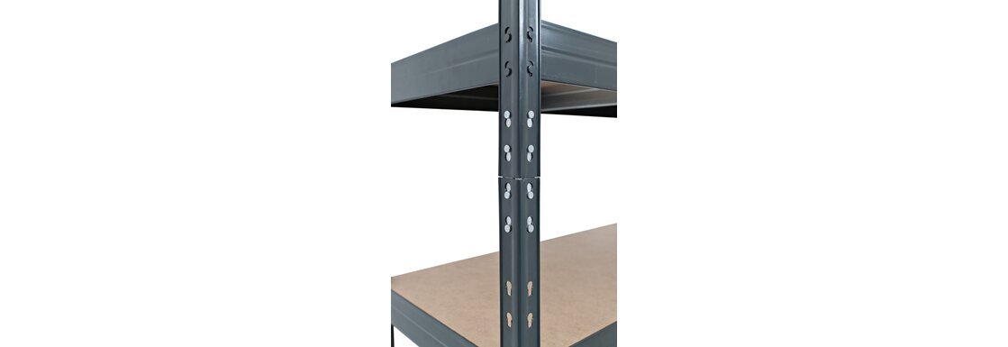 Sandėliavimo lentyna ARSHELVING RivetStabil, 90 x 40 x 180 cm, apkrova 175 kg - 6