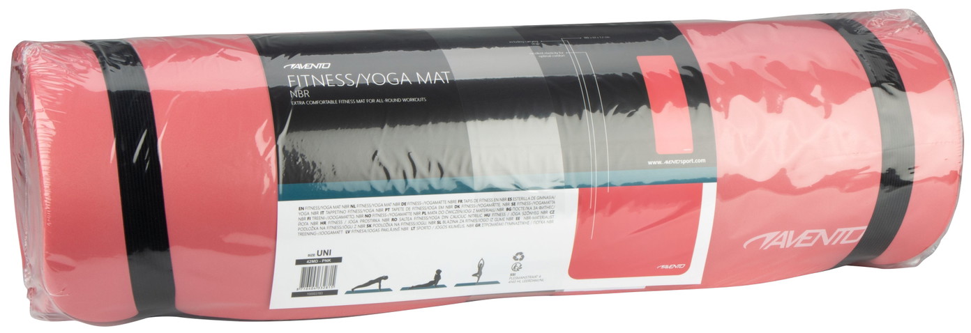 Gimnastikos kilimėlis AVENTO 42MD 183x61x1,2cm Pink - 3