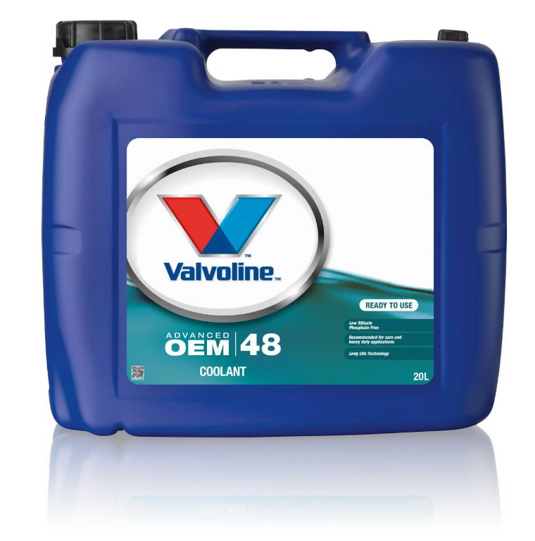 Aušinimo skystis Valvoline OEM ADVANCED 48 RTU paruoštas 20L ermitazas.lt