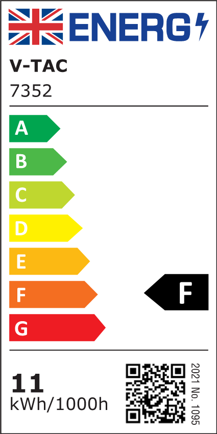 Šviesos diodų lemputė V-TAC, A60, 11 W, E27, 1055 lm, 3000K, 3 vnt. - 4