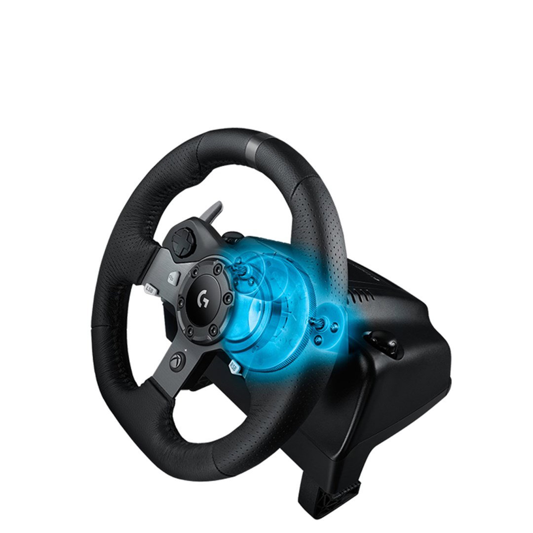 Žaidimų vairas Logitech Xbox/PC G920, juoda - ermitazas.lt