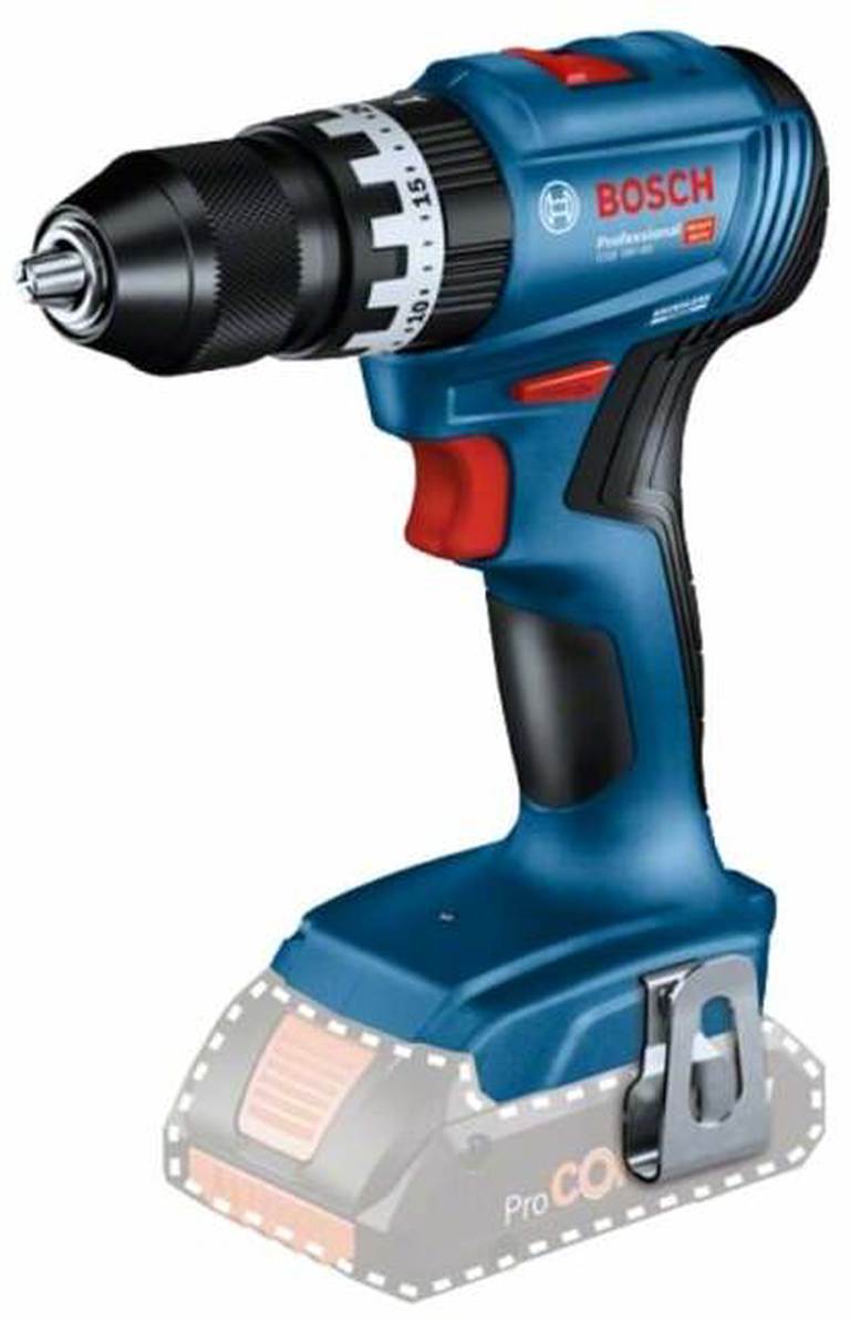 Akumuliatorinis smūginis gręžtuvas BOSCH GSB 18V-45 Solo, 18 V, 45/21 Nm, be akumuliatoriaus-0