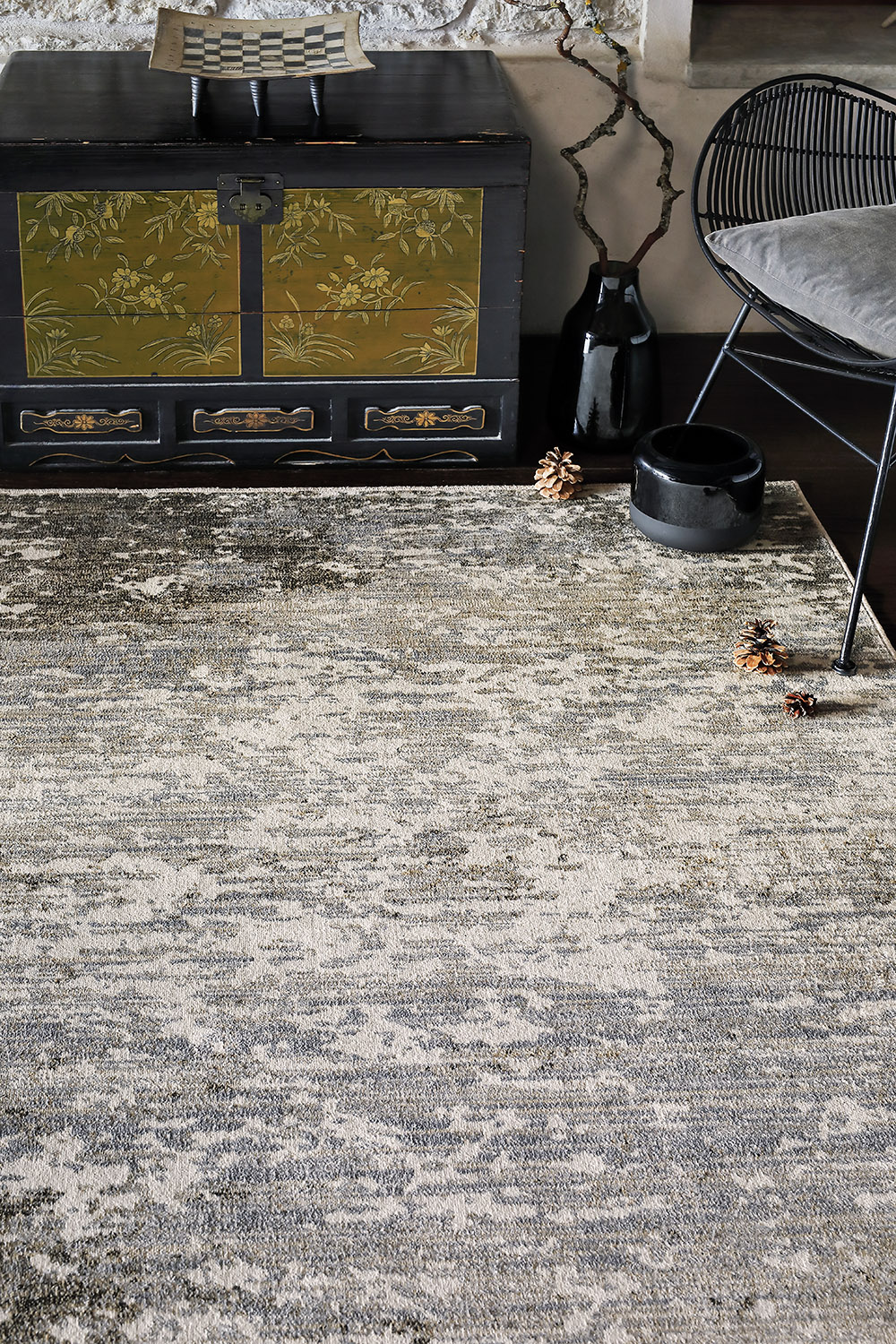 Kilimas NARMA GOYA BEIGE, 230 x 160 cm, 100% viskozės-1