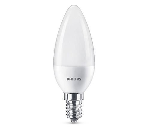 Šviesos diodų lemputė PHILIPS, B35, 7 W, E14, 806 lm, 2700K, atitinka 60 W