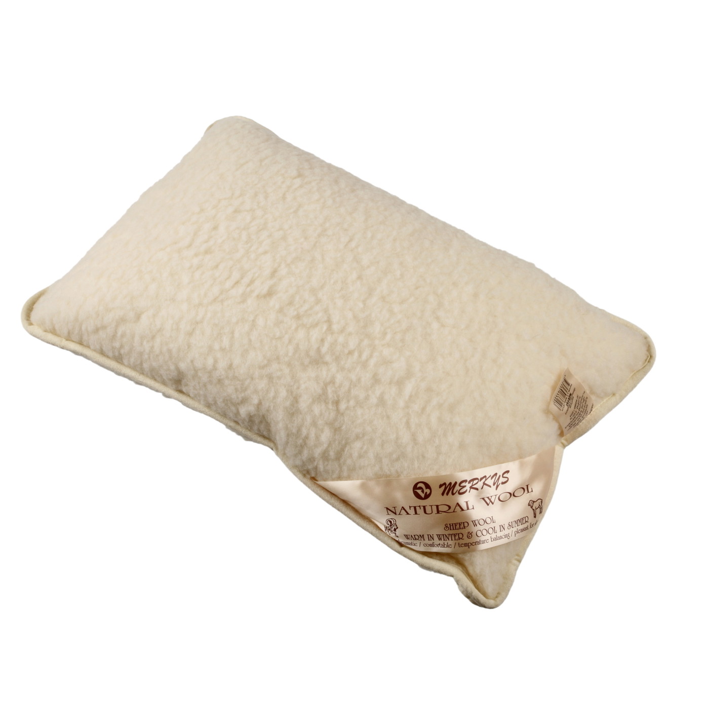 Pagalvė MERKYS PURIENA, 50 x 70 cm, imp. 100 % vilnos 400g/m2, užp. 100% poliesterio, 700g-0