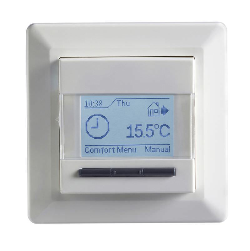 Termostatas, C511T ELKO, su grindų temp. davikliu, 16A, 230 V, kvadratinis-0