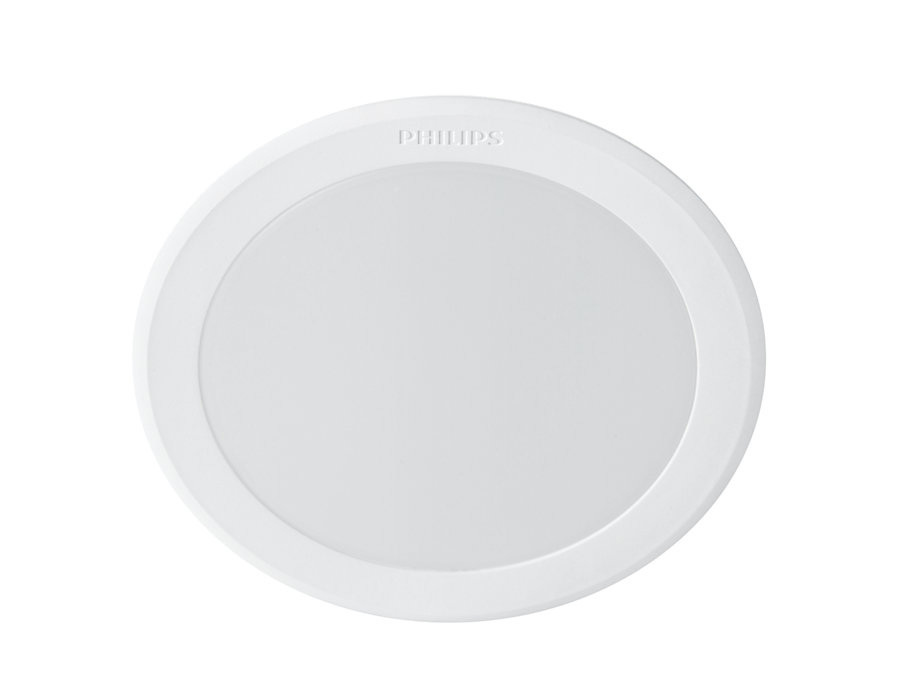 Įleidžiama LED panelė PHILIPS MESON, 6 W, 3000 K, 500 lm, ø9,5 cm-0