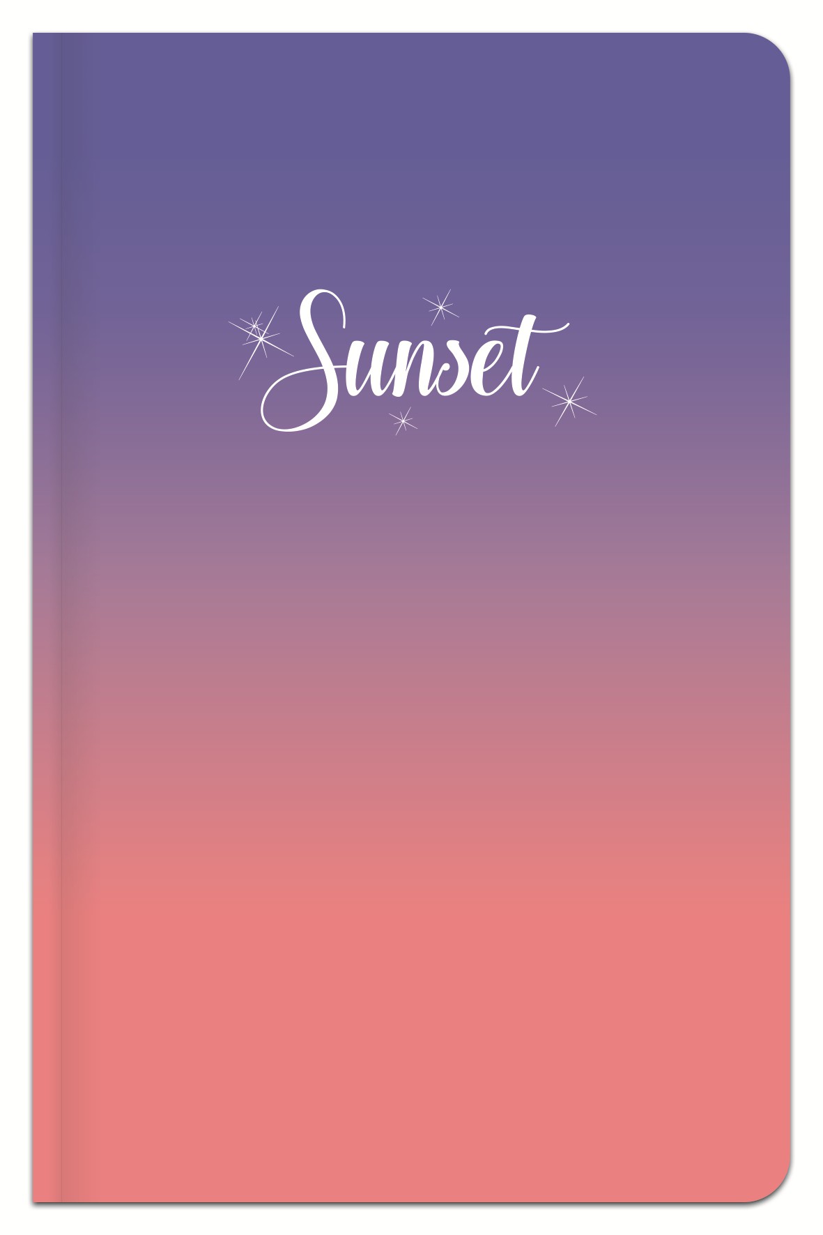 Užrašų knygutė SUNSET, A6, 96 lapų, 70 g, langeliais-1