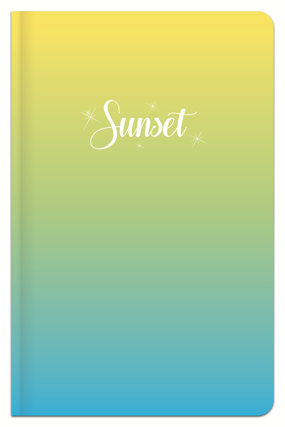 Užrašų knygutė SUNSET, A6, 96 lapų, 70 g, langeliais - 4