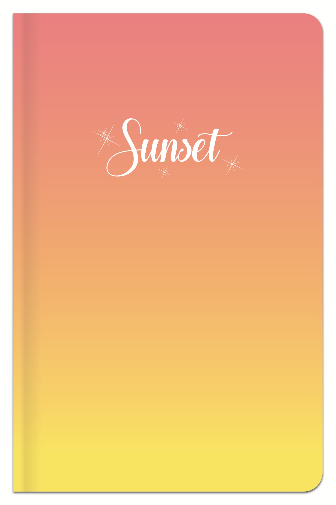Užrašų knygutė SUNSET, A6, 96 lapų, 70 g, langeliais - 5