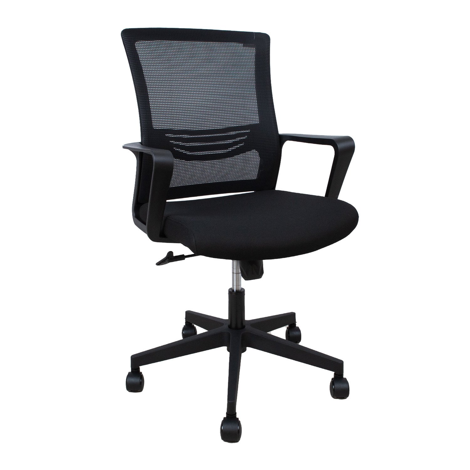 Biuro kėdė EMMA, 57x65x98-104 cm, juoda