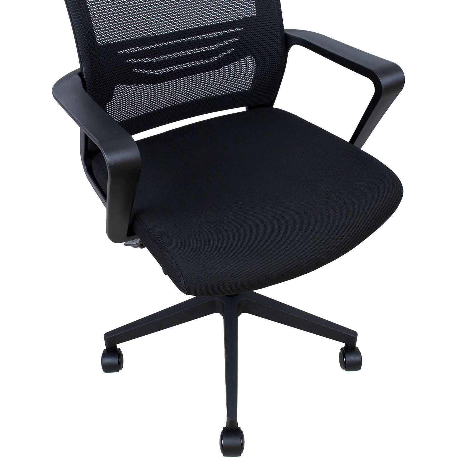 Biuro kėdė EMMA, 57x65x98-104 cm, juoda - 6