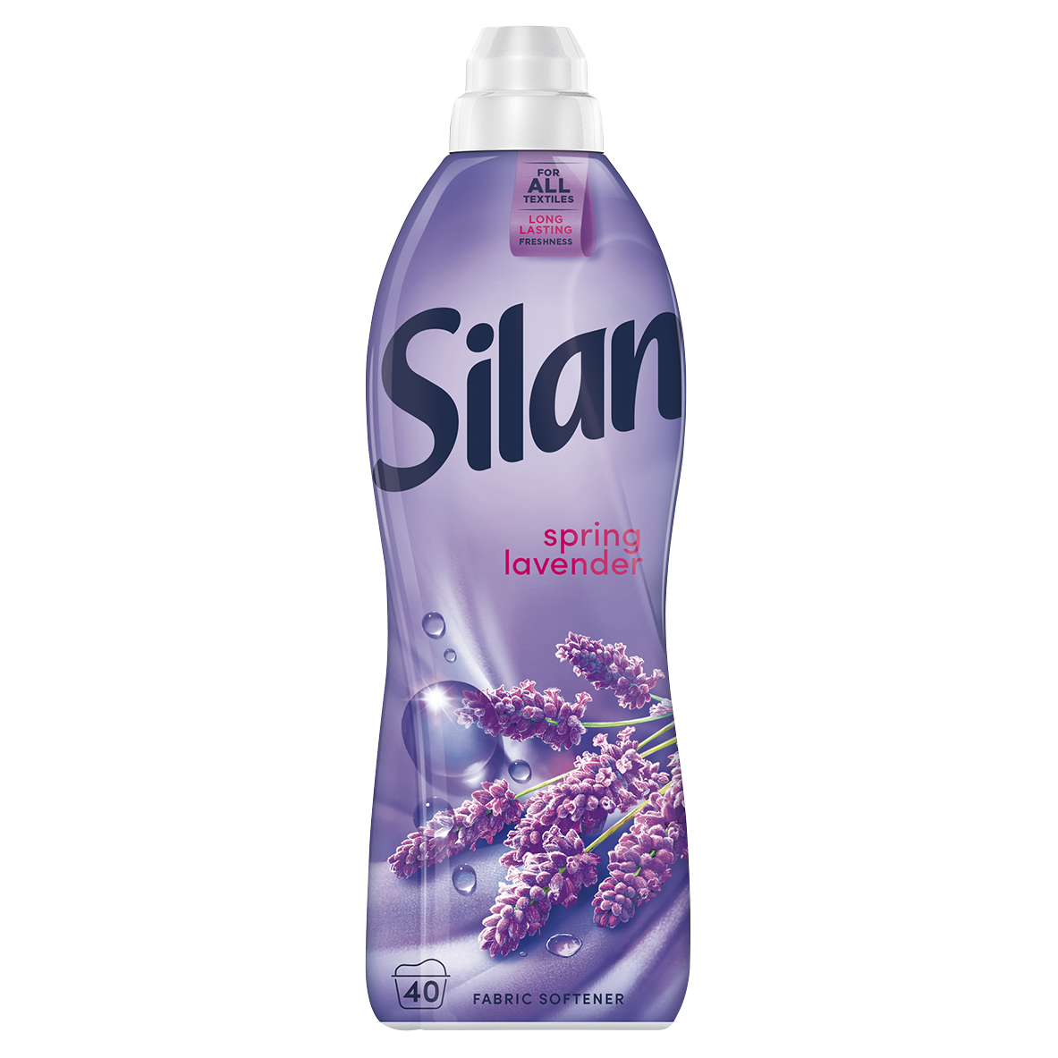 Skalbinių minkštiklis SILAN Lavender Spring, 40 skalbimų, 880 ml