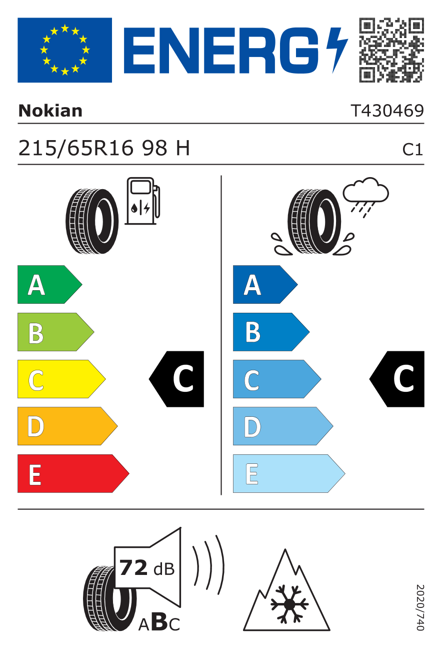 Nokian WR SUV 4 215/65 R16 98 H-1