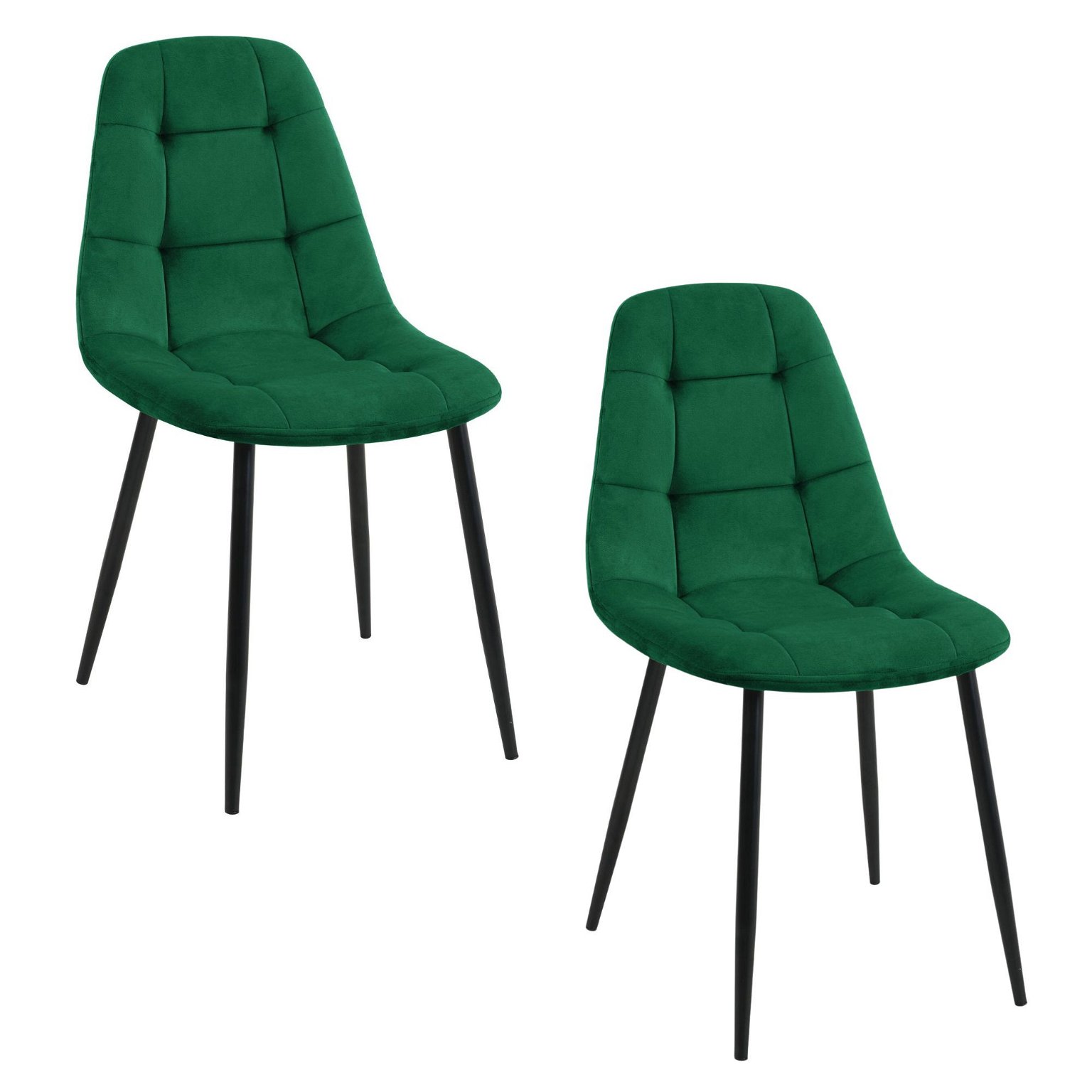 2-ių kėdžių komplektas SJ.1, žalia