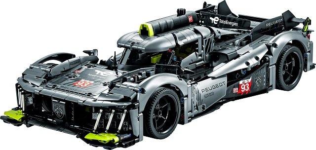 Konstruktorius LEGO Technic PEUGEOT 9X8 24H Le Mans Hybrid Hypercar  42156 - 3