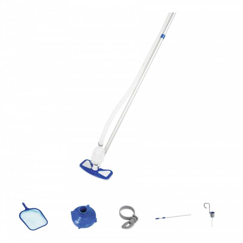 Baseino priežiūros rinkinys BESTWAY AquaClean Deluxe-0