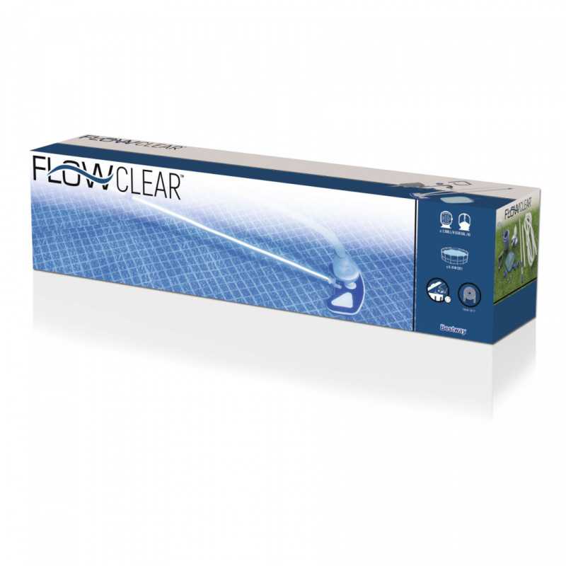 Baseino priežiūros rinkinys BESTWAY AquaClean Deluxe - 6