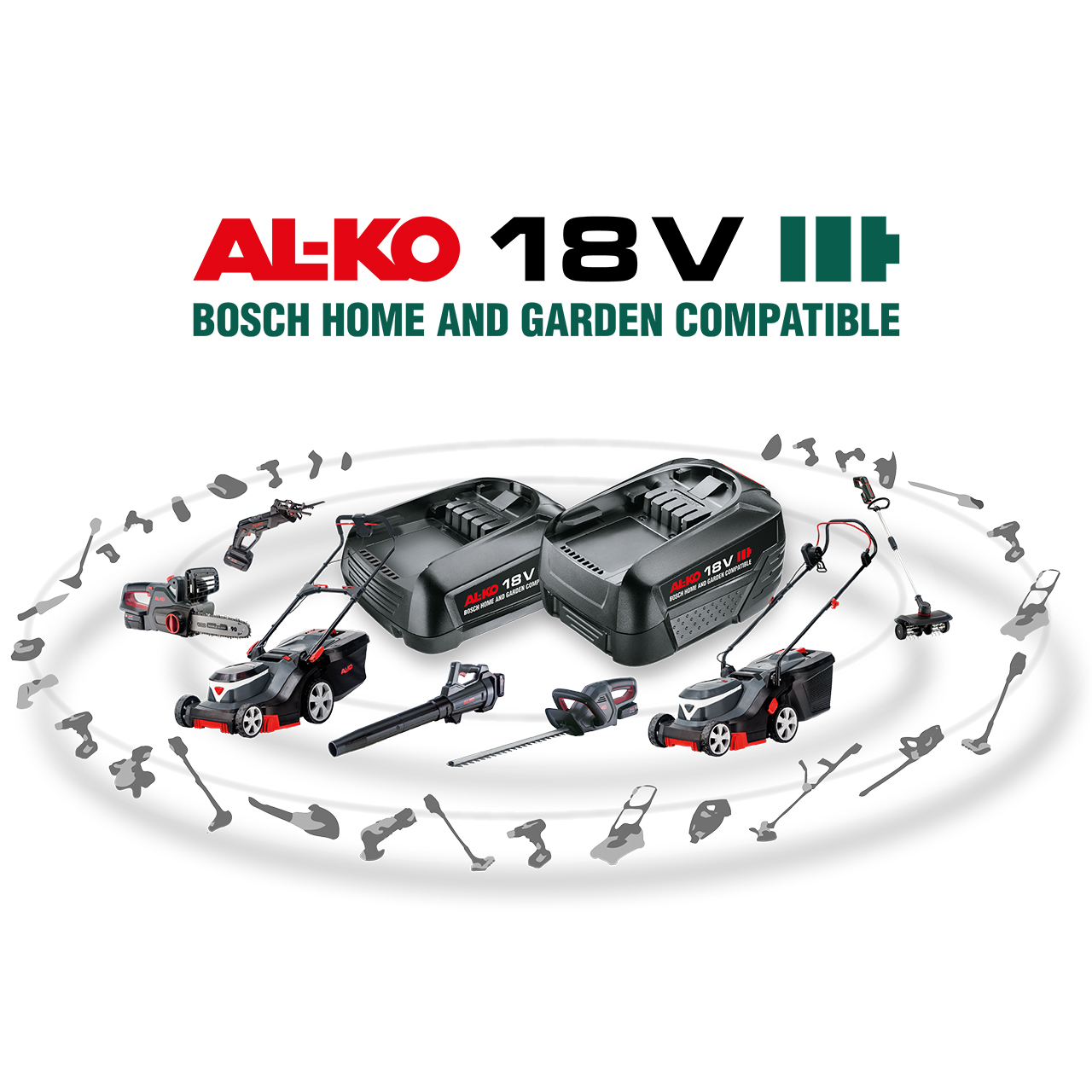 Akumuliatorinės gyvatvorių žirklės AL-KO HT 1845 P4A, 18 V, 2,5 Ah, 45 cm - 7