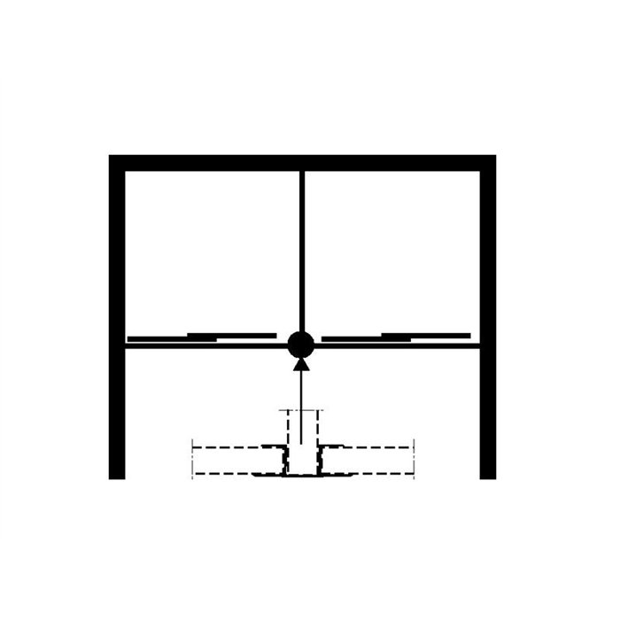 T formos jungties profilis Ifö Solid SVK N, 20 x 1950 mm, aliuminio spalvos - 5