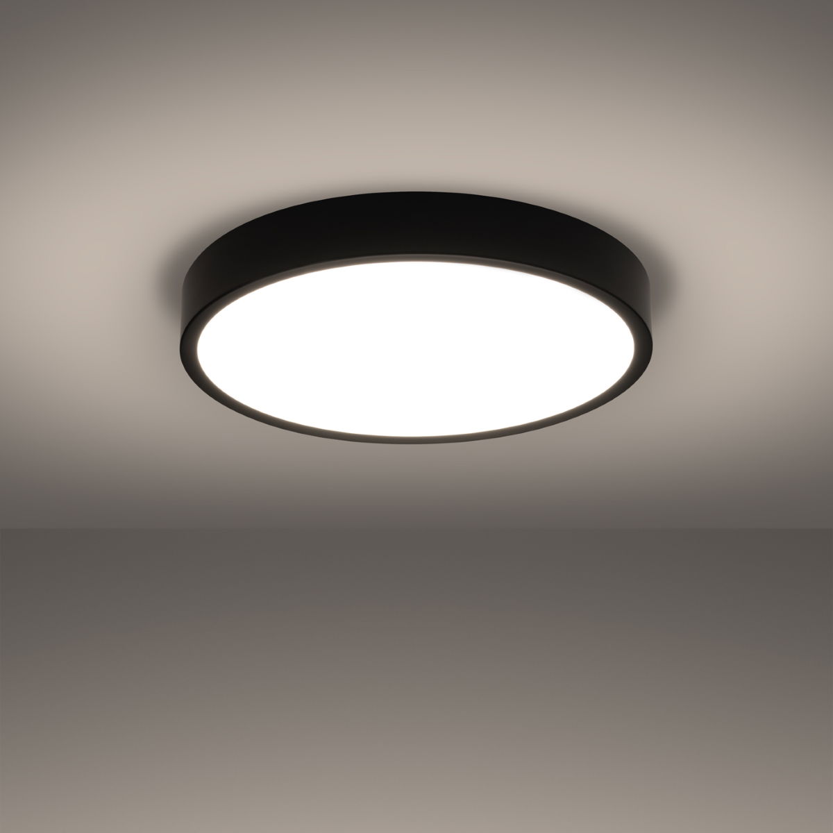 Lubinis LED šviestuvas SOLLUX ONYX 50 3000K, juodas-2