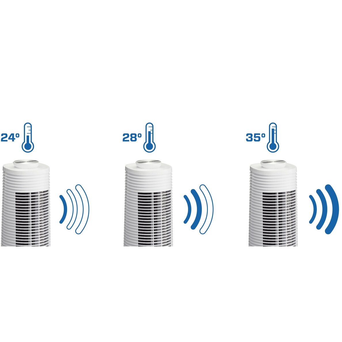 Bokštinis ventiliatorius Clean Air CA-406W 27-00793 - 6