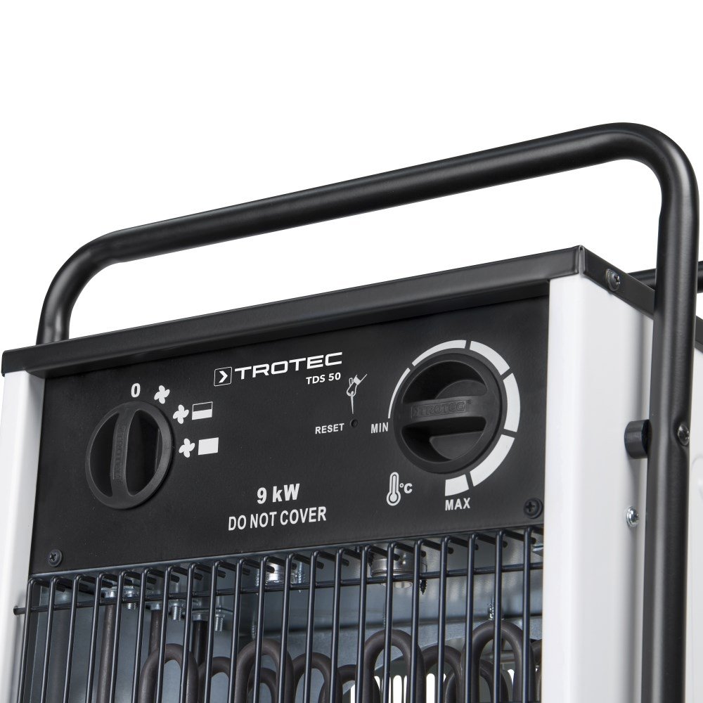 TDS SERIJOS ELEKTRINIS ŠILDYTUVAS TROTEC TDS 50 13-00122 - 4