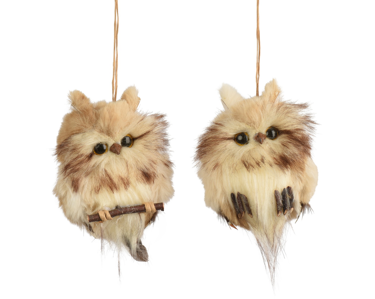 Kalėdinė pakabinama dekoracija OWL, 2 rūšių, 6 x 8 cm, 1 vnt-0