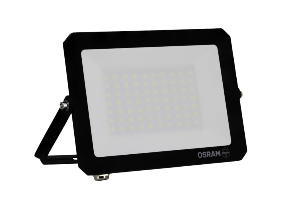 LED prožektorius OSRAM LUX, IP65, 50W, 4000K, 4500lm, juodos sp.-0