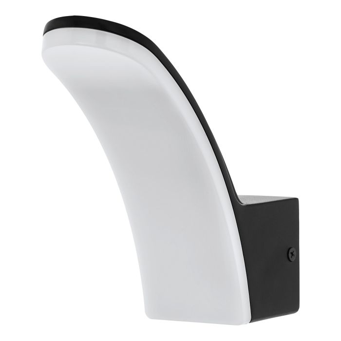 Sieninis LED lauko šviestuvas EGLO LACONELLA-E IP44 4000K 11,5W 1300lm juodos sp 7x19x18cm-0