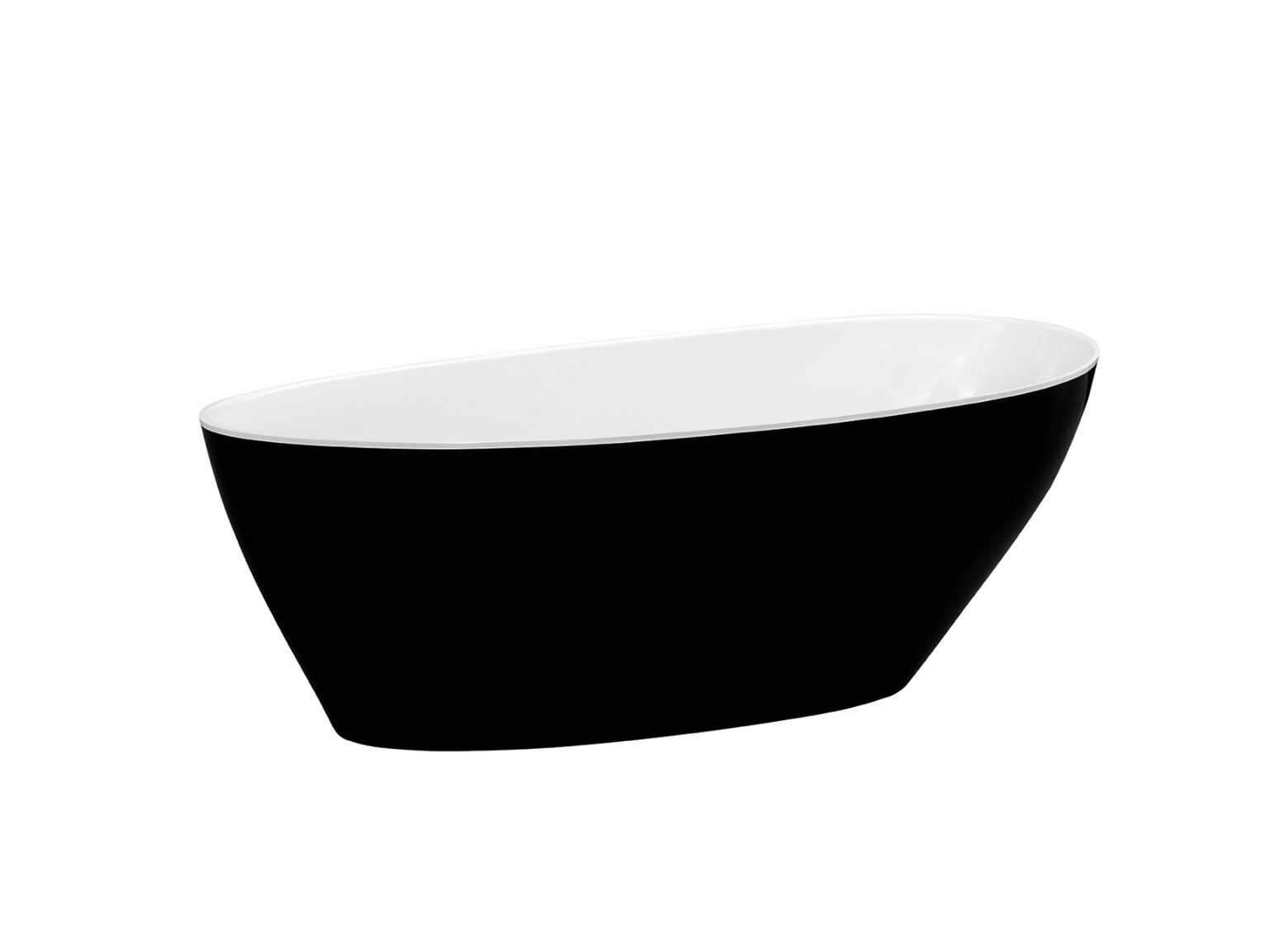 Vonia Besco Goya Black&White XS 140, su Klik-klak Gold valomu iš viršaus - 3