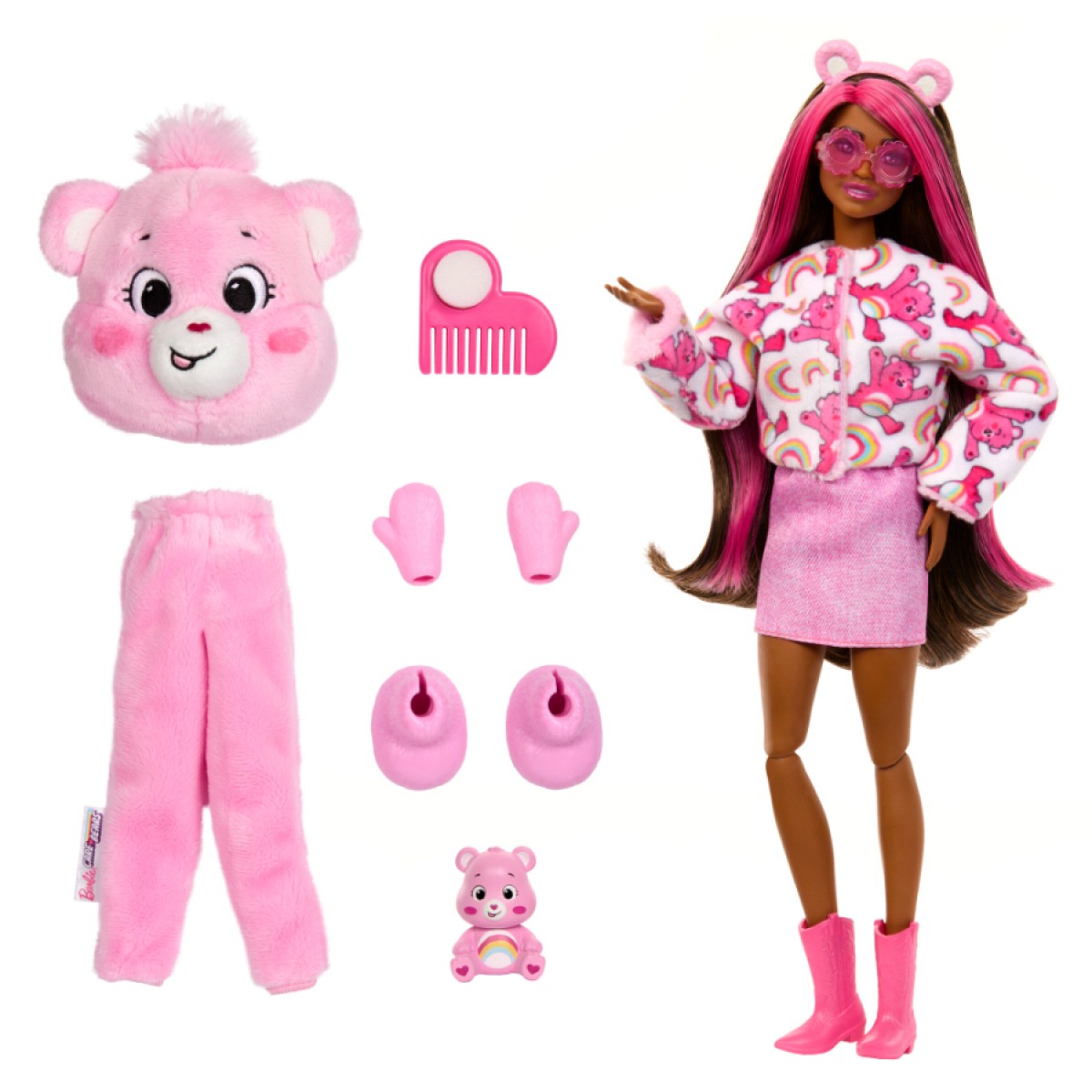 Rinkinys BARBIE CUTIE REVEAL, Care Bears serija - 3