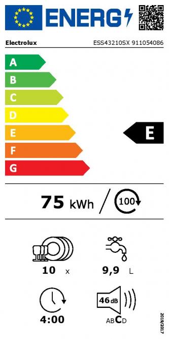 Indaplovė Electrolux ESS43210SX - 4