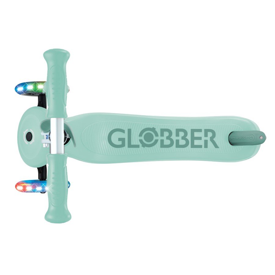 Paspirtukas GLOBBER Go Up Sporty Lights V2, mėtinės sp. - 6