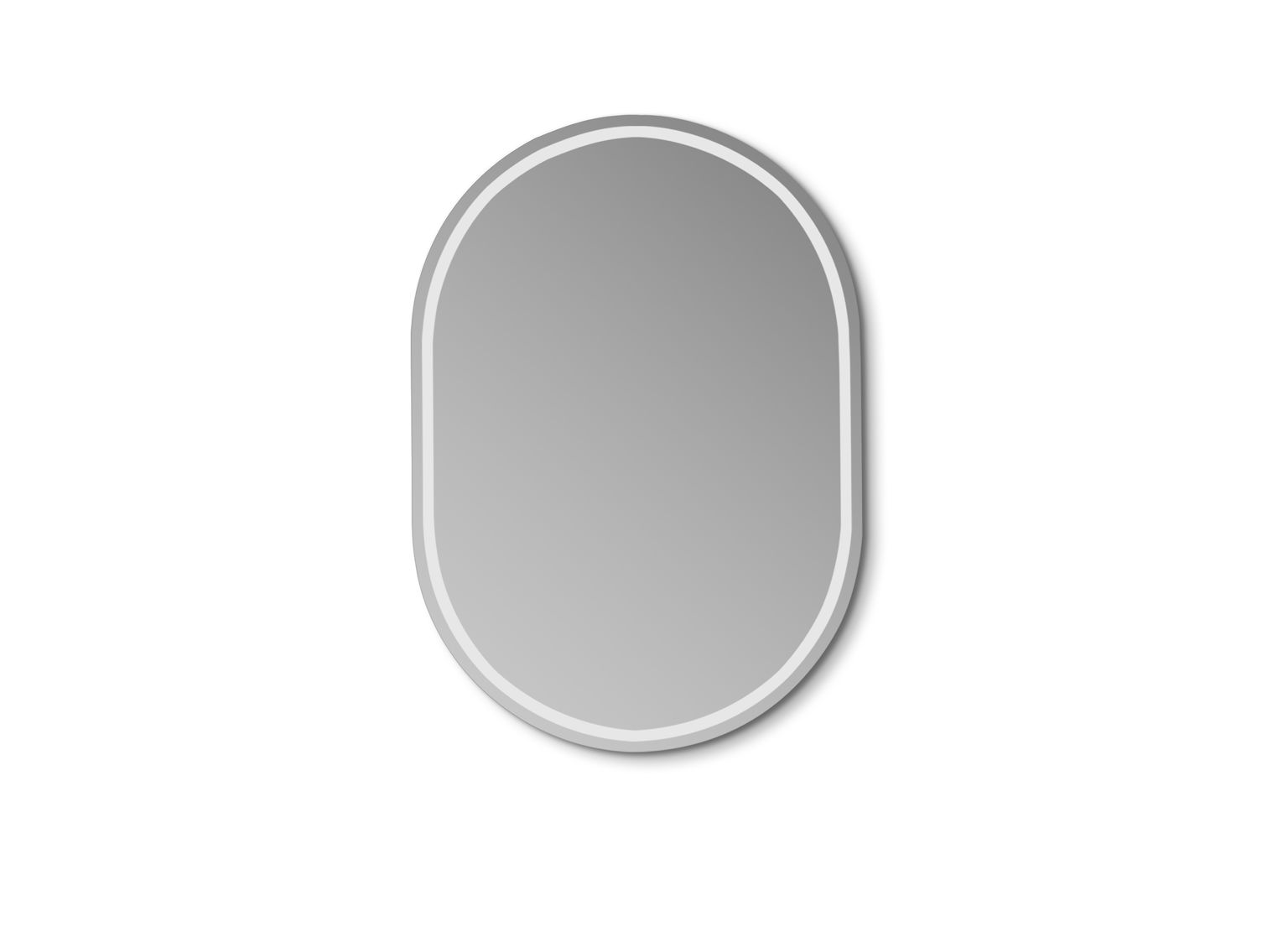 Vonios veidrodis FOCCO SUE su LED apšvietimu  5700 K 60 x 85 cm-0