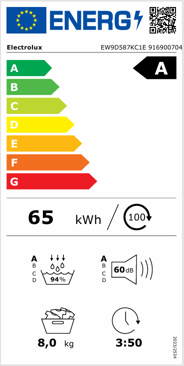 Džiovyklė ELECTROLUX EW9D587KC1E - 4