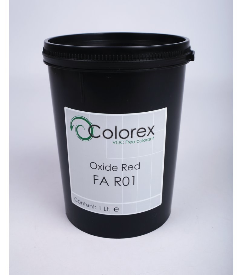 Tonavimo pasta COLOREX VERSACOL HP, Oxide Red FA R01, 1 l, 1000 ml