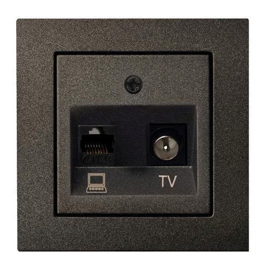 TV + kompiuterio lizdas be rėmelio EPSILON, juodos sp.