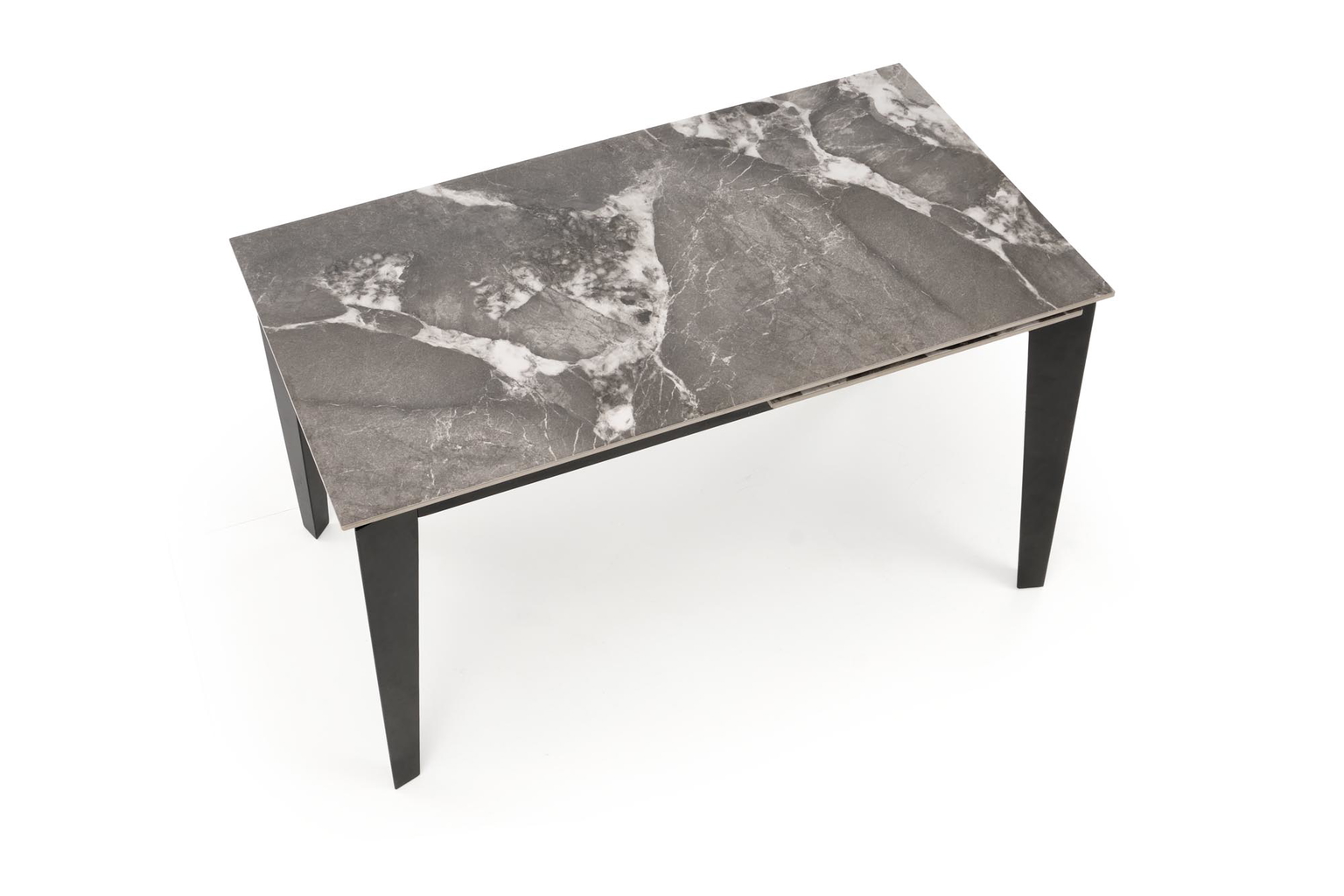 Valgomojo stalas FELIX, 124-184 x 81 cm, pilka - 7