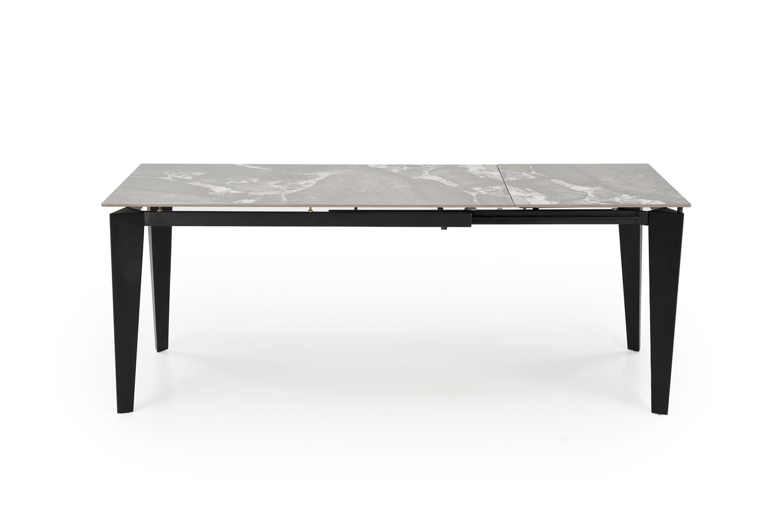 Valgomojo stalas FELIX, 124-184 x 81 cm, pilka - 5
