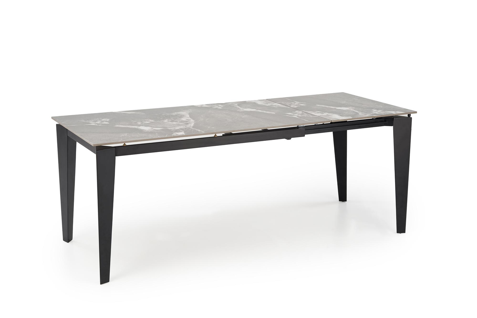 Valgomojo stalas FELIX, 124-184 x 81 cm, pilka - 6