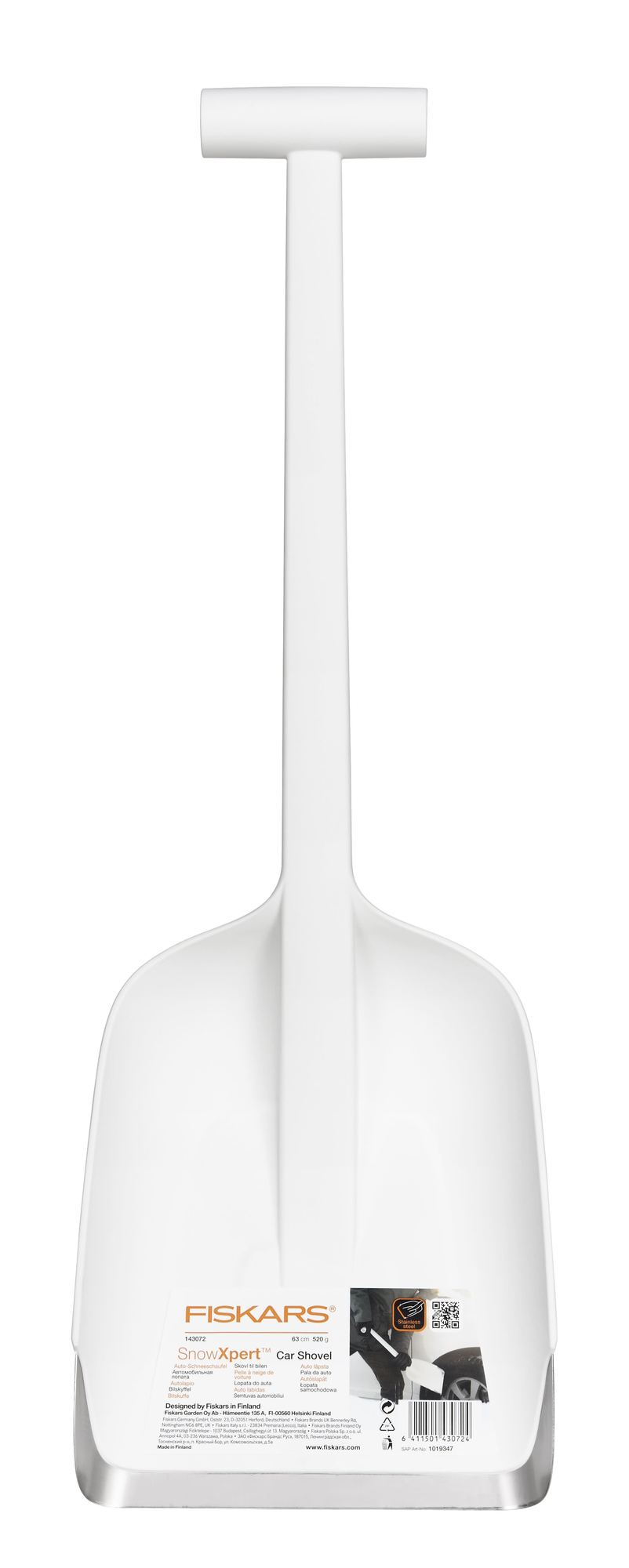 Automobilinis sniego kastuvas FISKARS SNOWXPERT, 22 x 63 cm-0