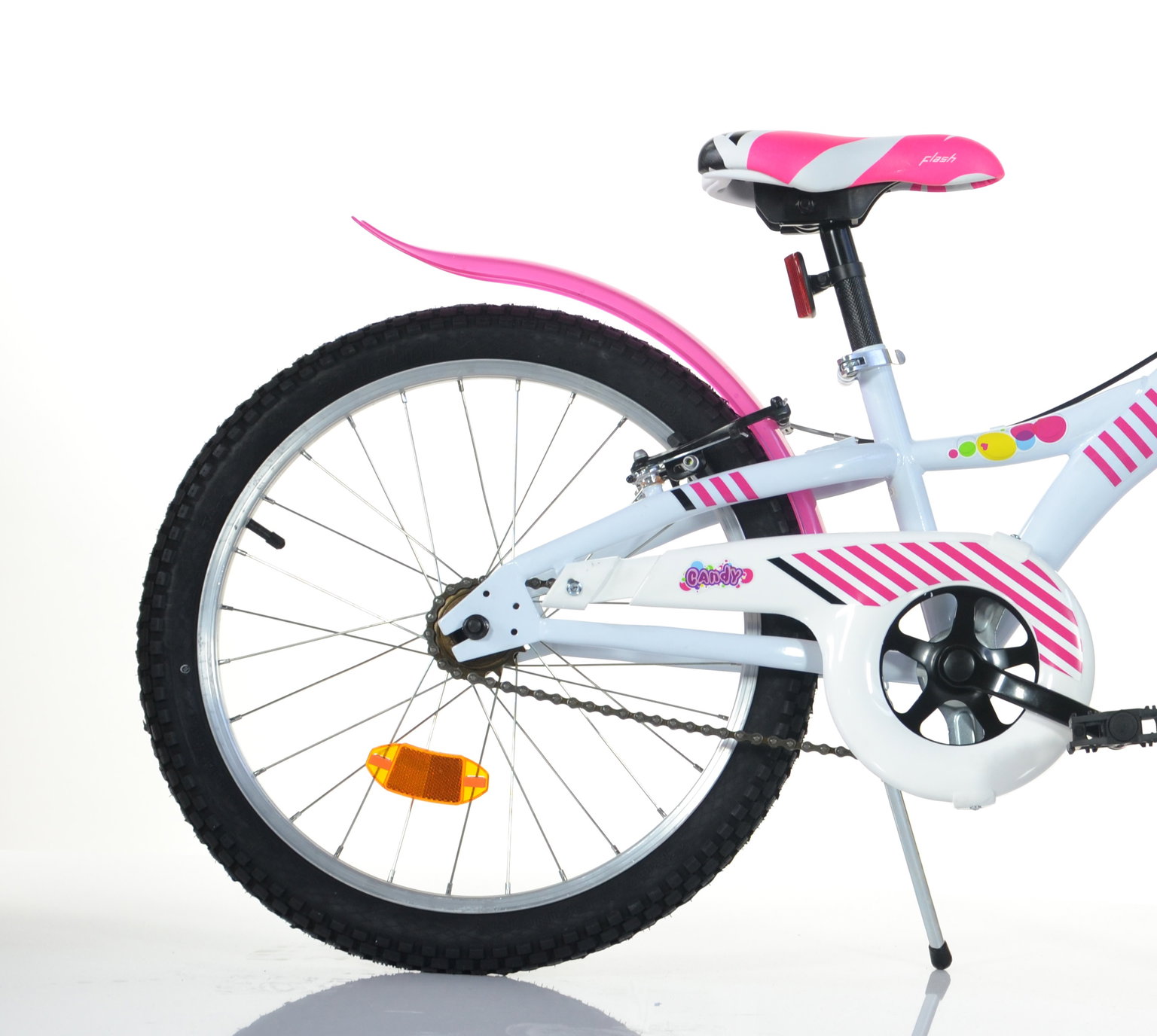 Vaikiškas dviratis Bimbo Bike Candy, 20", baltas - 4